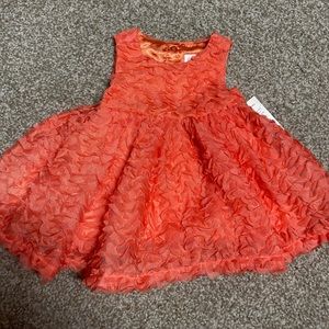 Beautiful Orange Dress for kids